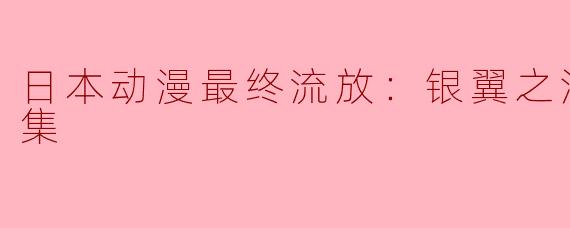 日本动漫最终流放：银翼之法姆全23集