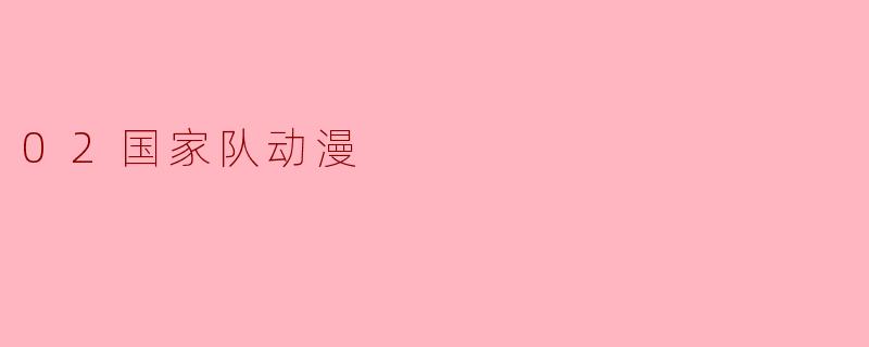 02国家队动漫